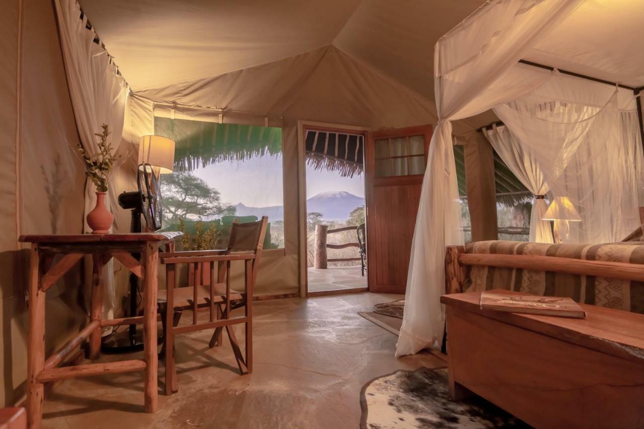Villa Kibo Safari Camp Amboseli-Nationalpark Exterior foto